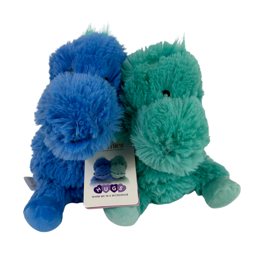 DAMAGED Warmies Hugging Dinosaurs