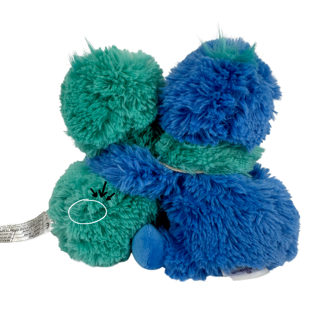DAMAGED Warmies Hugging Dinosaurs