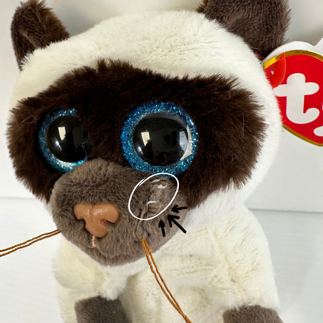 DAMAGED Miso Cat TY Beanie Boo