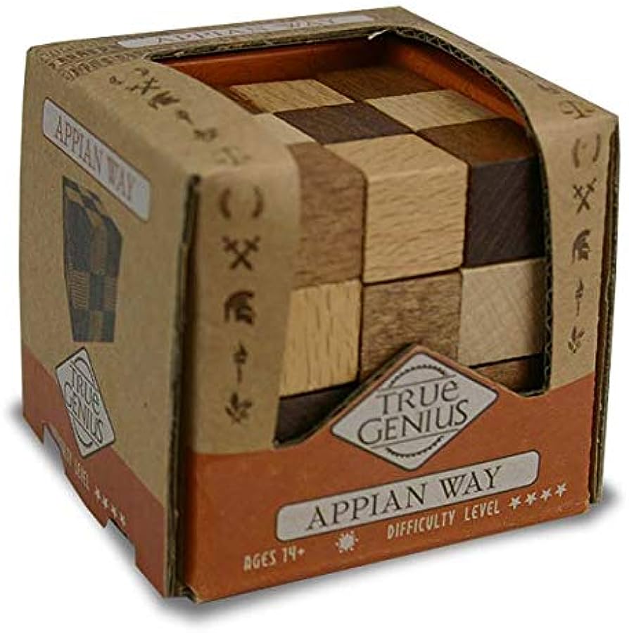 True Genius Appian Way Wooden Puzzle