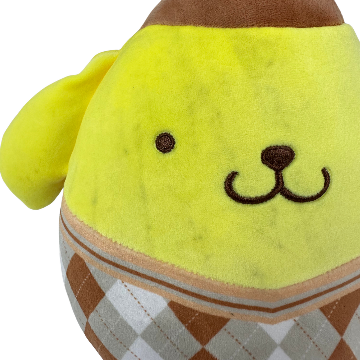 DAMAGED 8" 2023 Sanrio Fall Plaid Pompompurin