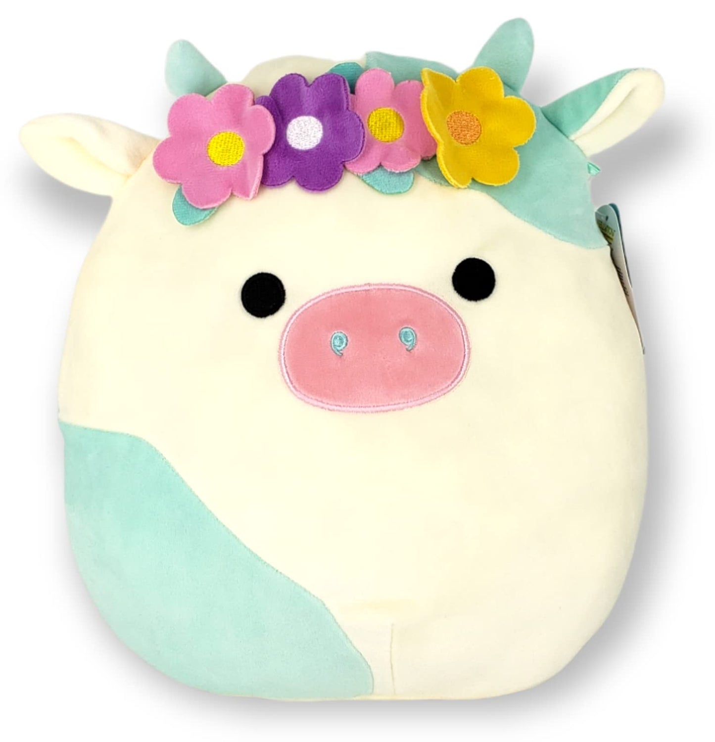 8" Beleana Blue Cow Squishmallow Plush