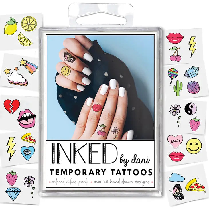 Inked By Dani Temporary Tattoos
