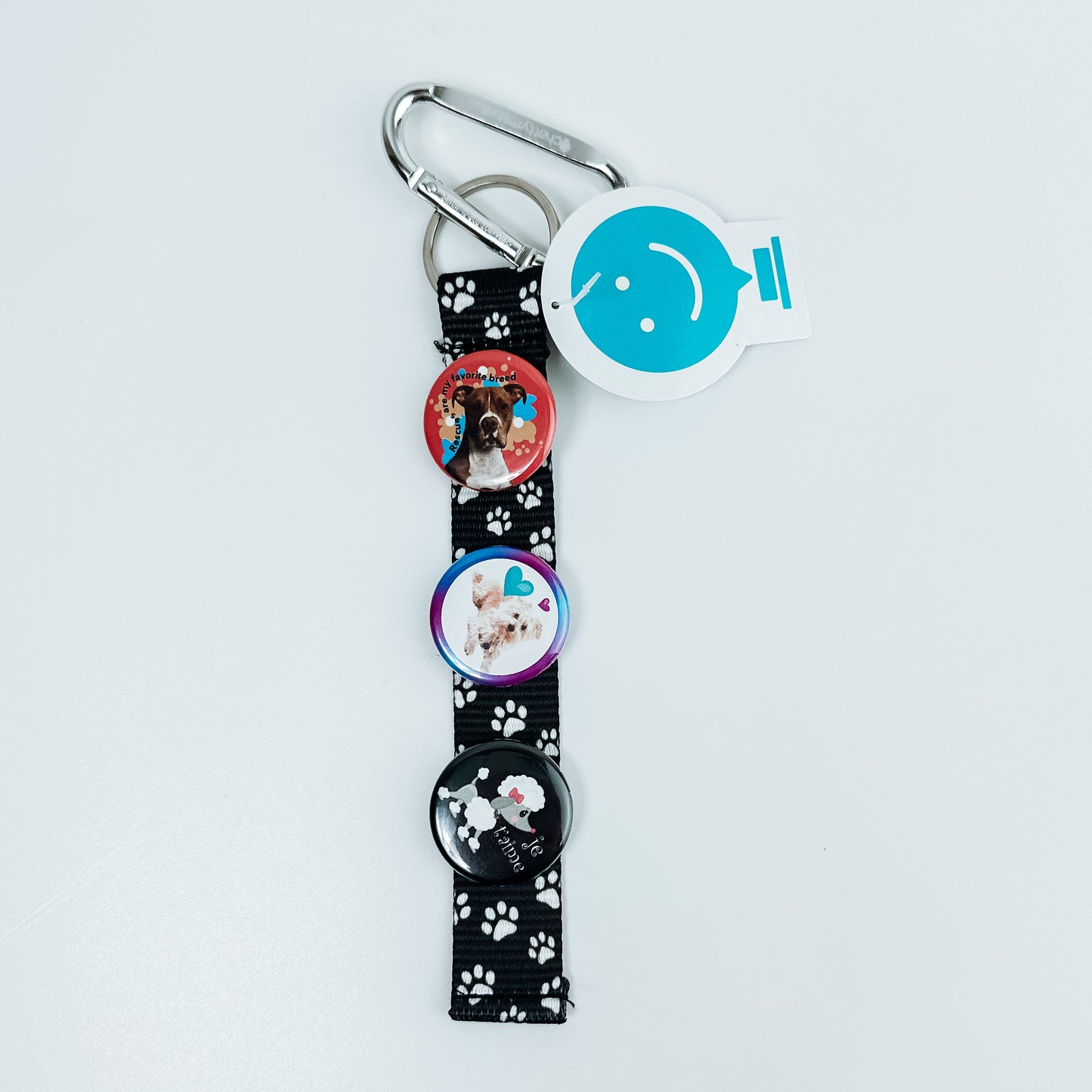 Custom Chatty Snaps Keychain