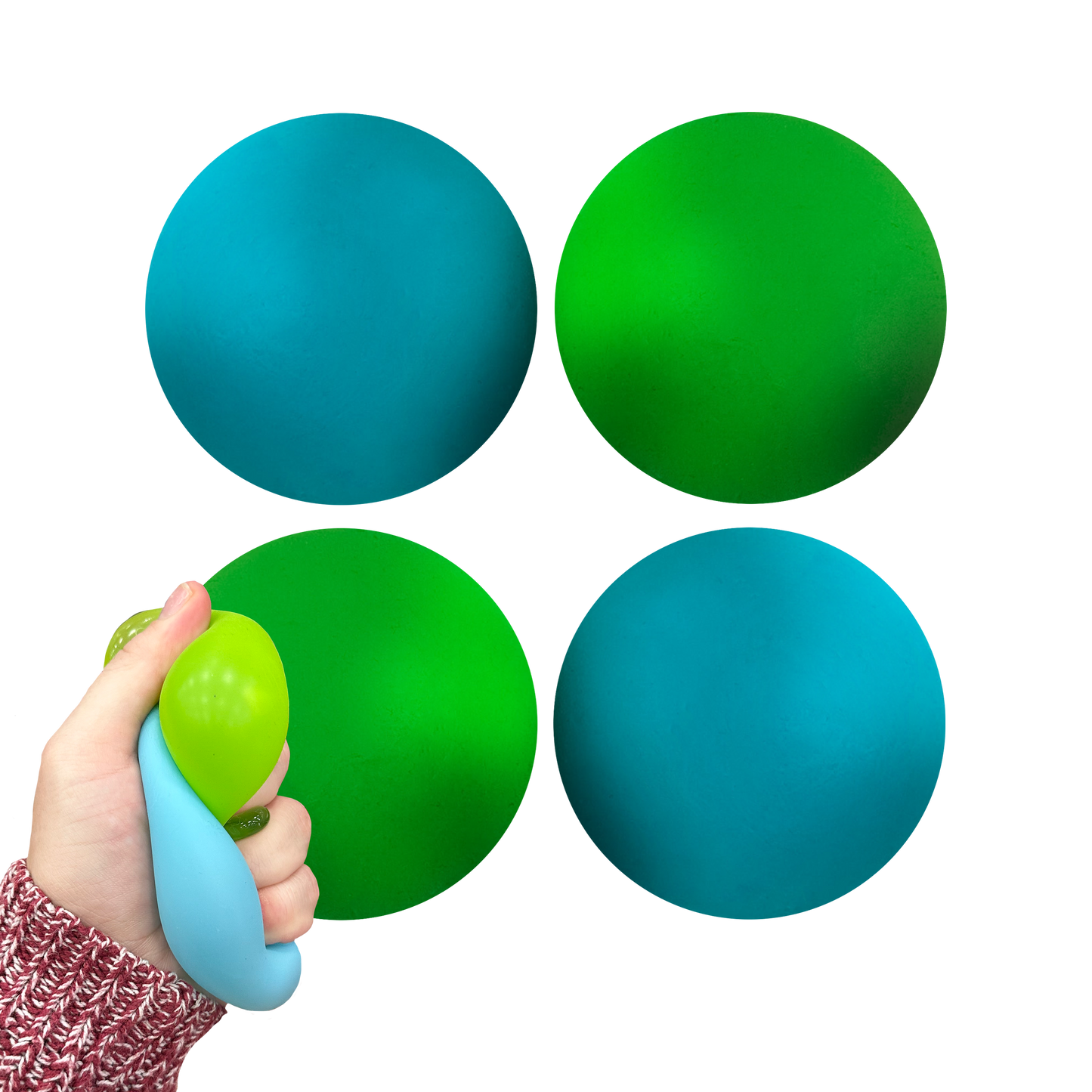 Squeezy Stress Balls 4-Pack