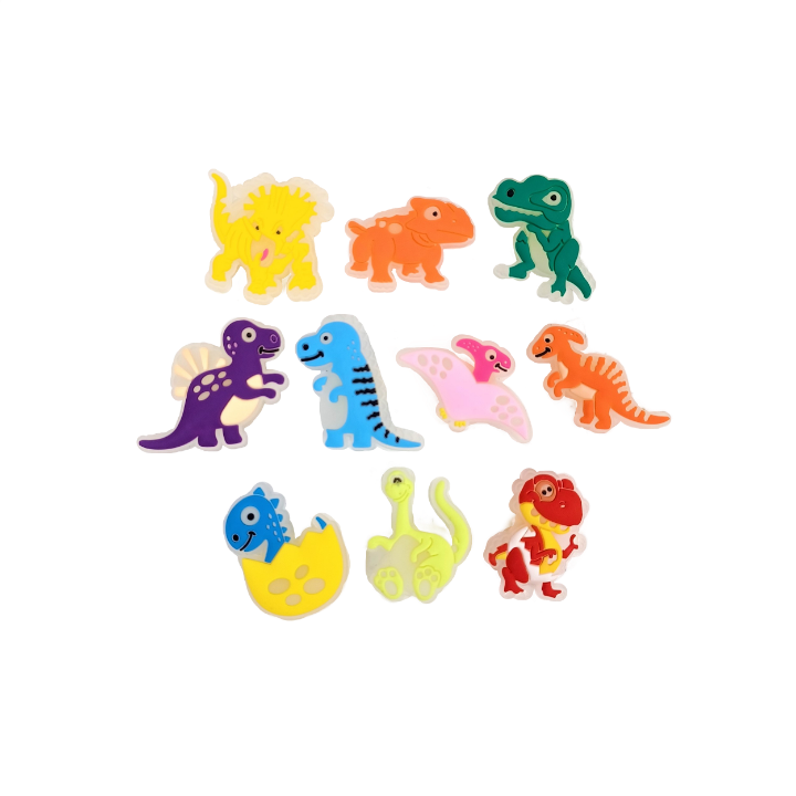 Dino Shoe Charms