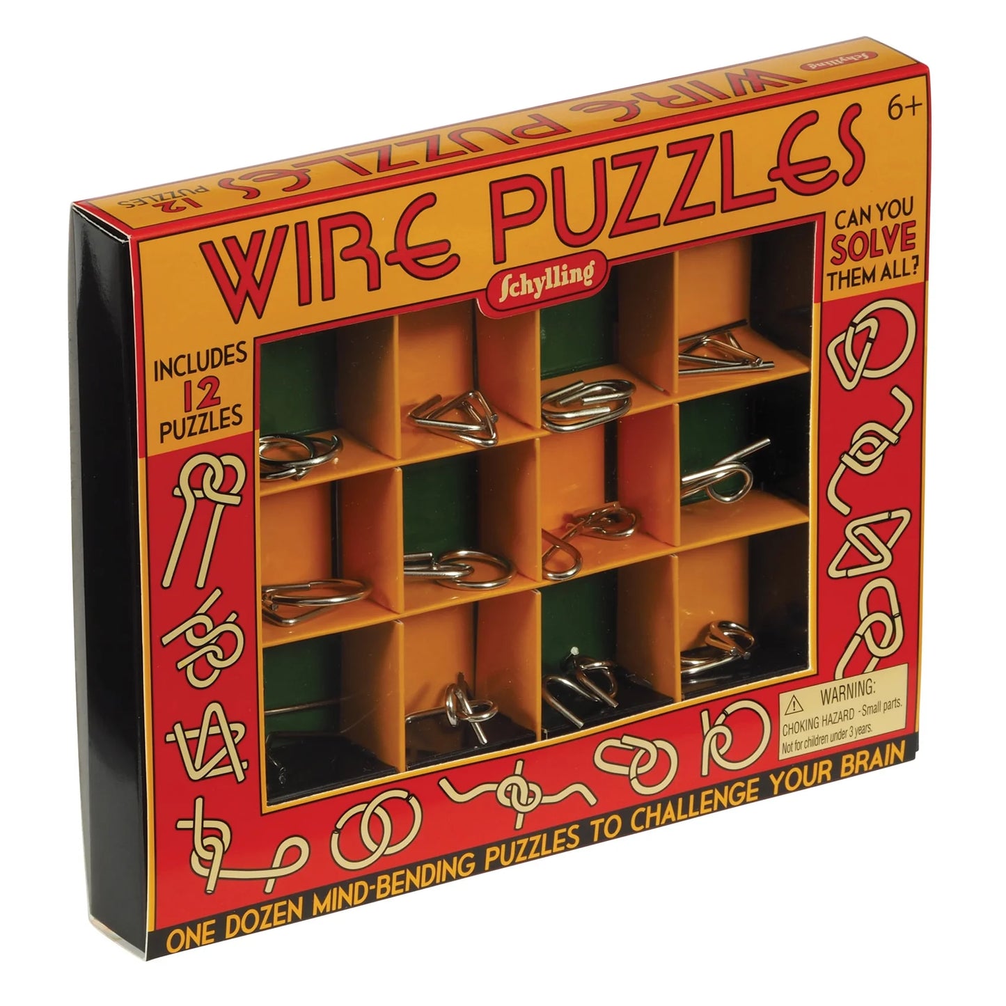Wire Puzzles 12 Piece Set