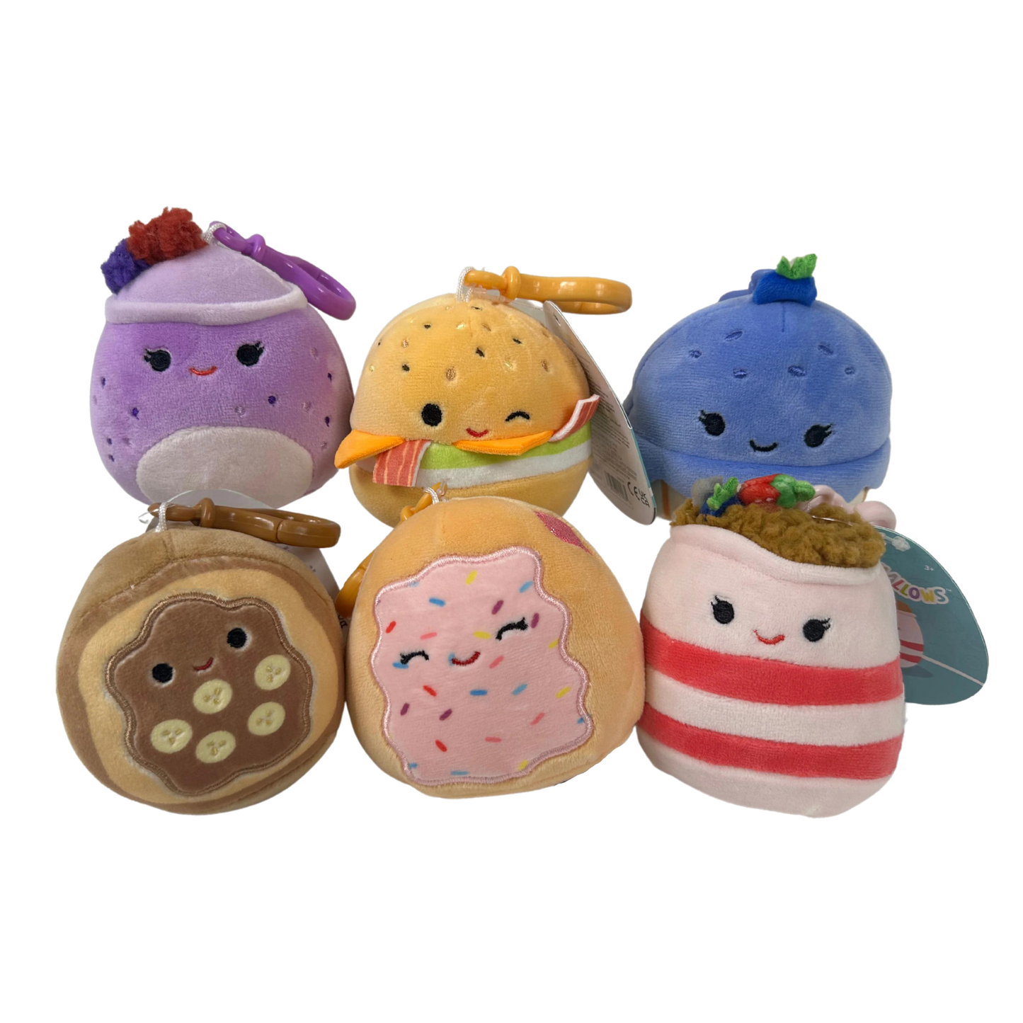 3.5" Clips Breakfast Food Squad