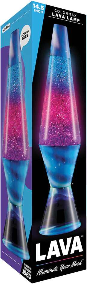 Colormax Glitter Lava Lamp