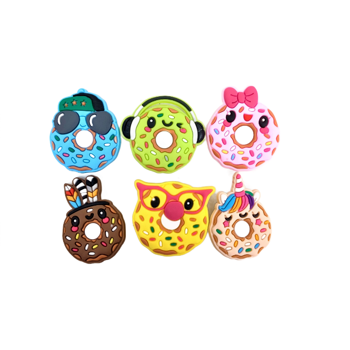 Donut Shoe Charms